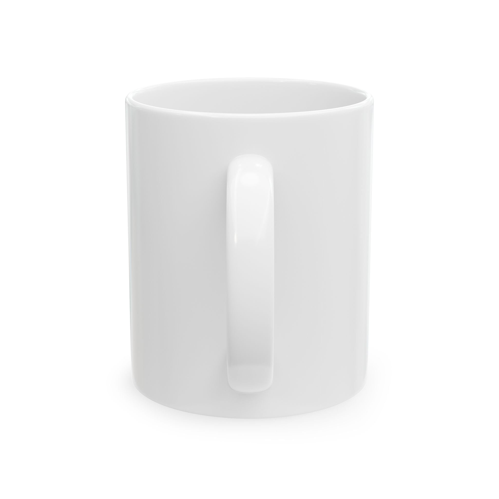 Florida Hat Logo Ceramic Mug – Coastal Beach Sun Palm Tree Coffee Cup (11oz & 15oz)
